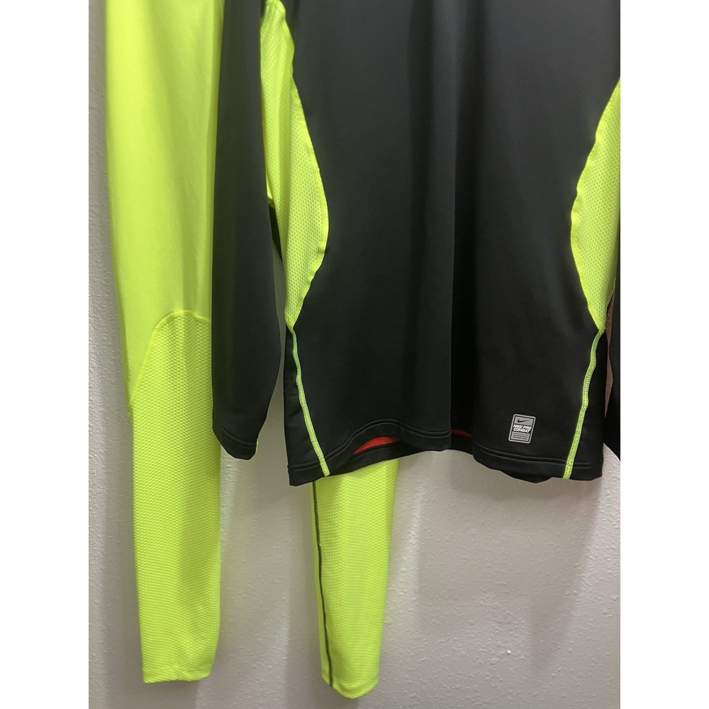 Nike Pro Combat Hyperwarm Dri-Fit Max 1/4 Zip With Fitted Pants Base Layer Large - Picture 2 of 10
